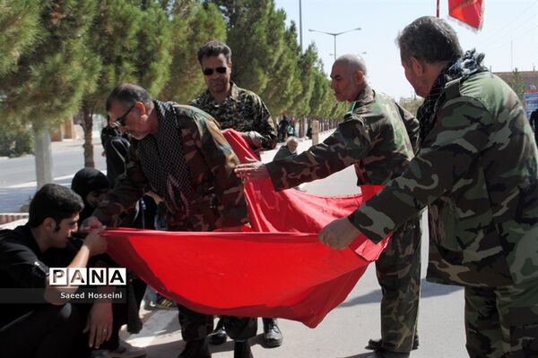 مراسم  روزتاسوعای حسینی در شهرستان زیرکوه