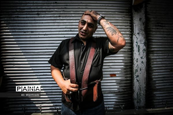 سوگواری تاسوعای حسینی در خیابان گرگان تهران