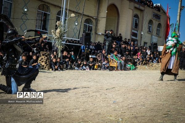 آیین « خیمه سوزان » عاشورای حسینی در ارومیه