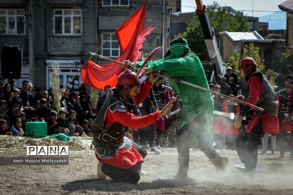 آیین « خیمه سوزان » عاشورای حسینی در ارومیه