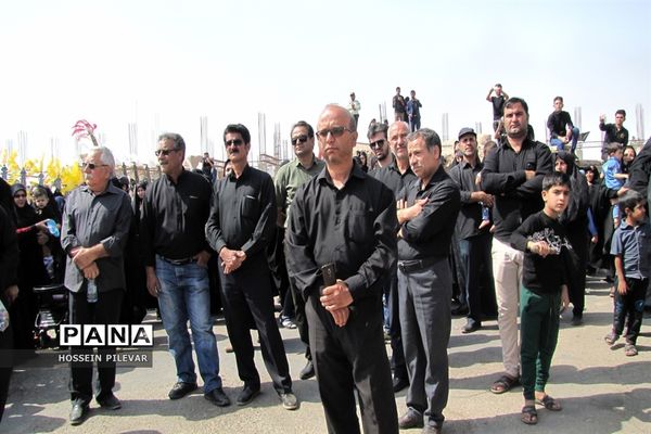 مراسم عزاداری و نوحه (چون شیر شکار) در شهرستان خوسف