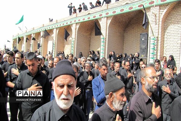 مراسم عزاداری و نوحه (چون شیر شکار) در شهرستان خوسف