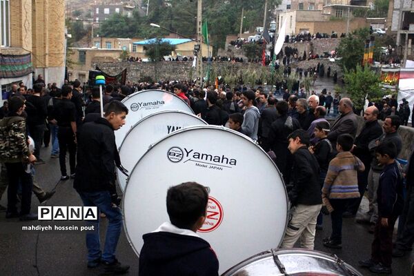 مراسم شاه حسین گویان عاشورای حسینی شهرستان کلیبر