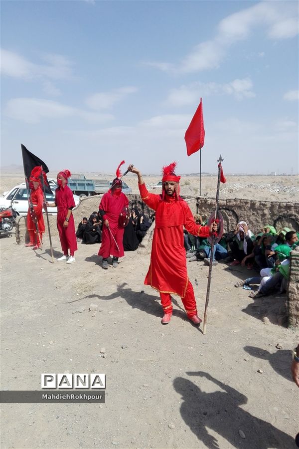 برگزاری واقعه عاشورادرحاجی آباد،شهرستان بیرجند