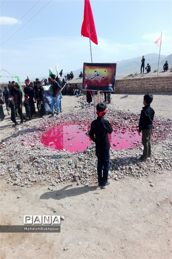 برگزاری واقعه عاشورادرحاجی آباد،شهرستان بیرجند