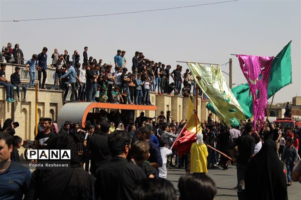 آیین خیمه سوزی در شیراز