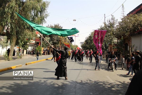 آیین خیمه سوزی در شیراز