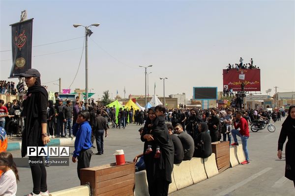 آیین خیمه سوزی در شیراز