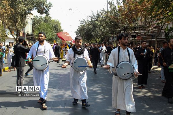 آیین خیمه سوزی در شیراز