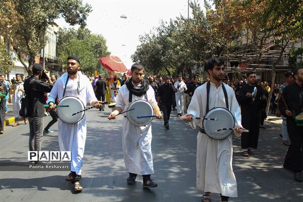 آیین خیمه سوزی در شیراز