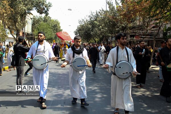 آیین خیمه سوزی در شیراز