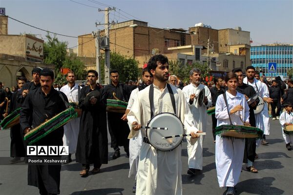 آیین خیمه سوزی در شیراز