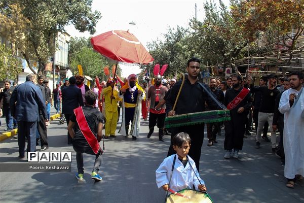 آیین خیمه سوزی در شیراز