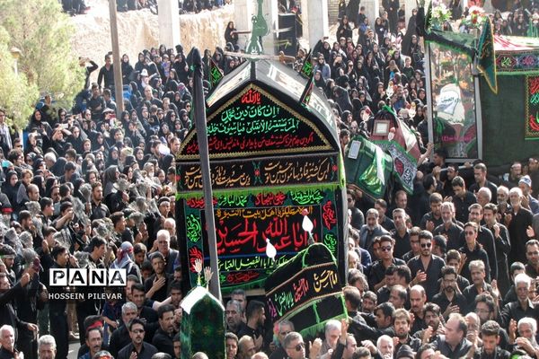 مراسم نخل گردانی در شهرستان خوسف