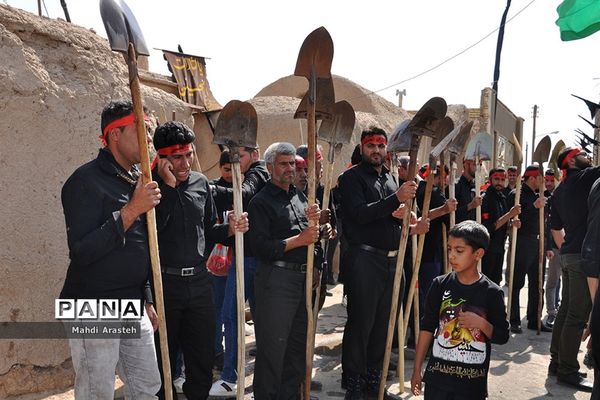 مراسم بیل زنی درشهرستان خوسف