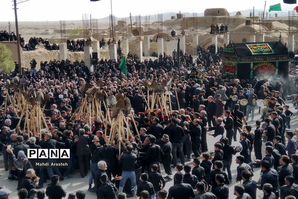 مراسم بیل زنی درشهرستان خوسف