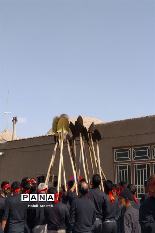مراسم بیل زنی درشهرستان خوسف
