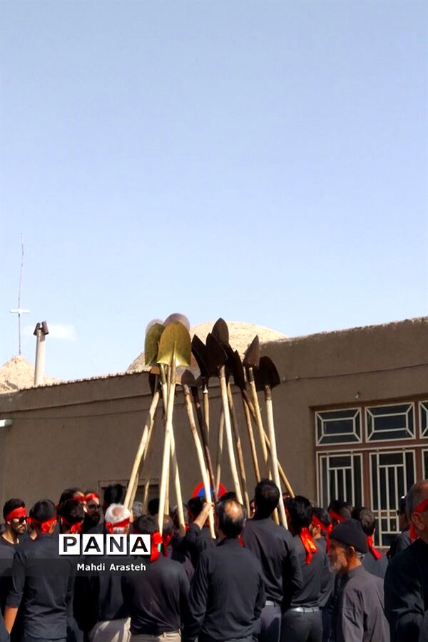مراسم بیل زنی درشهرستان خوسف
