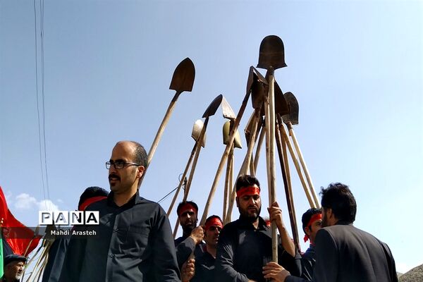 مراسم بیل زنی درشهرستان خوسف