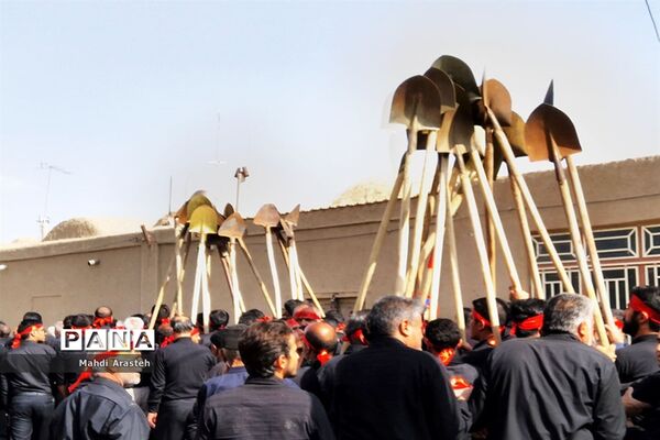 مراسم بیل زنی درشهرستان خوسف