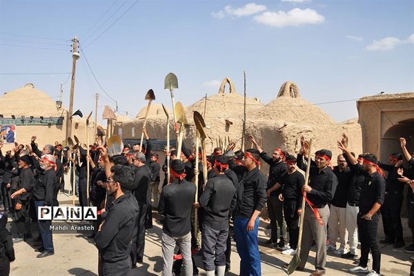 مراسم بیل زنی درشهرستان خوسف