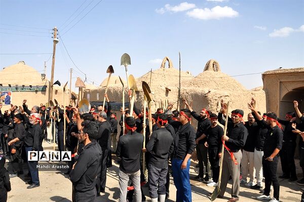 مراسم بیل زنی درشهرستان خوسف