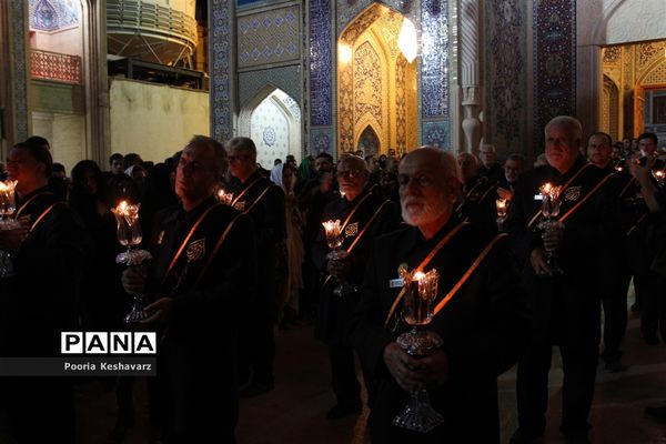 شام غریبان در حرم مطهر شاهچراغ(ع)