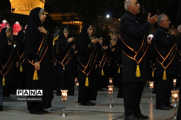 شام غریبان در حرم مطهر شاهچراغ(ع)