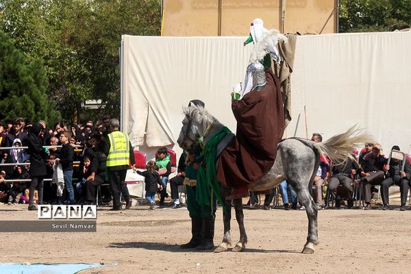 مراسم شبیه خوانی  در محله شنب قازان تبریز