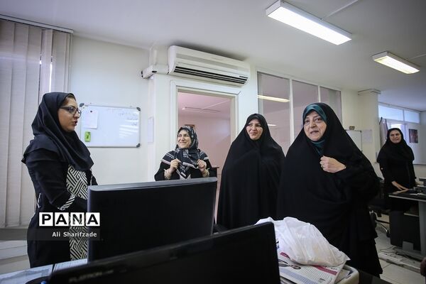 حضور معصومه ابتکار، معاون امور زنان و خانواده ریاست جمهوری در خبرگزاری پانا