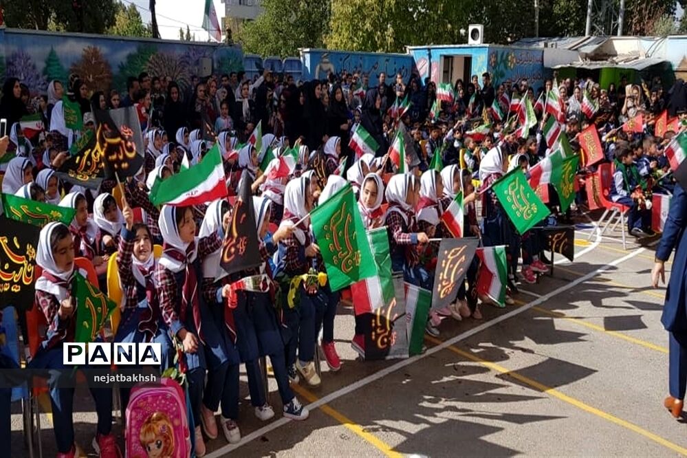 جشن شکوفه‌ها در مدرسه تمام تشکیلاتی غیر دولتی پویا ـ شهر یاسوج