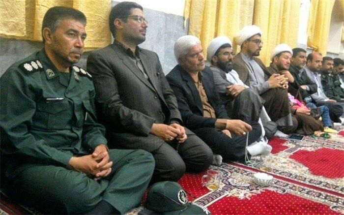 ‍ ‍ یادواره شهدای محله ولایت (برق مزار)تایباد برگزار شد