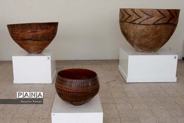 بازدید دانش آموزان از موزه ملی ایران