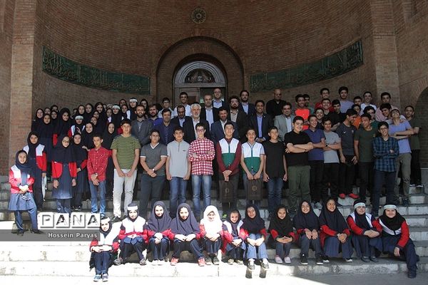 بازدید دانش آموزان از موزه ملی ایران