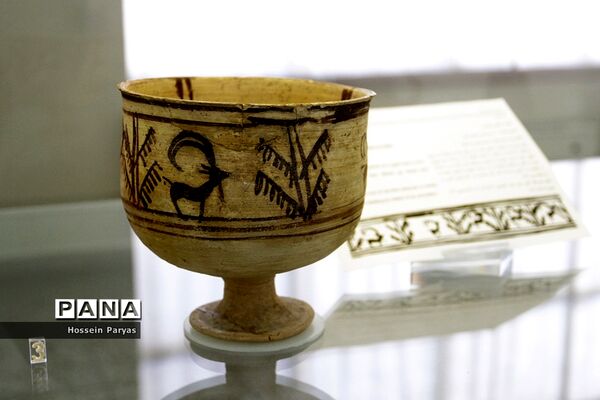 بازدید دانش آموزان از موزه ملی ایران