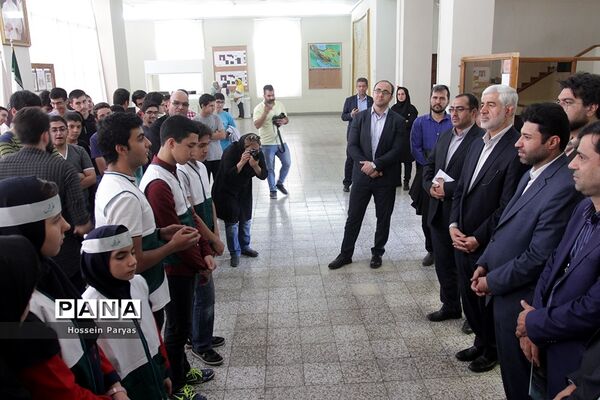 بازدید دانش آموزان از موزه ملی ایران