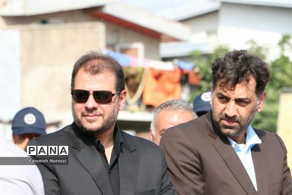 مانور آتش‌نشانان ساری