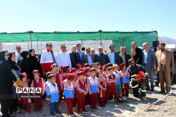آیین افتتاح سایت آموزشی تخصصی سازمان آتش نشانی و خدمات ایمنی شهرداری بیرجند