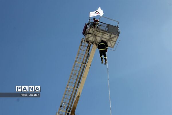 آیین افتتاح سایت آموزشی تخصصی سازمان آتش نشانی و خدمات ایمنی شهرداری بیرجند