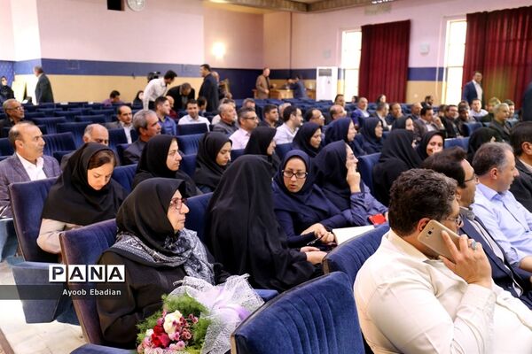 مراسم تکریم و معارفه مدیرکل  اداره نوسازی مدارس استان آذربایجان شرقی