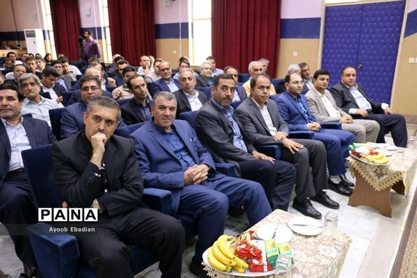 مراسم تکریم و معارفه مدیرکل  اداره نوسازی مدارس استان آذربایجان شرقی