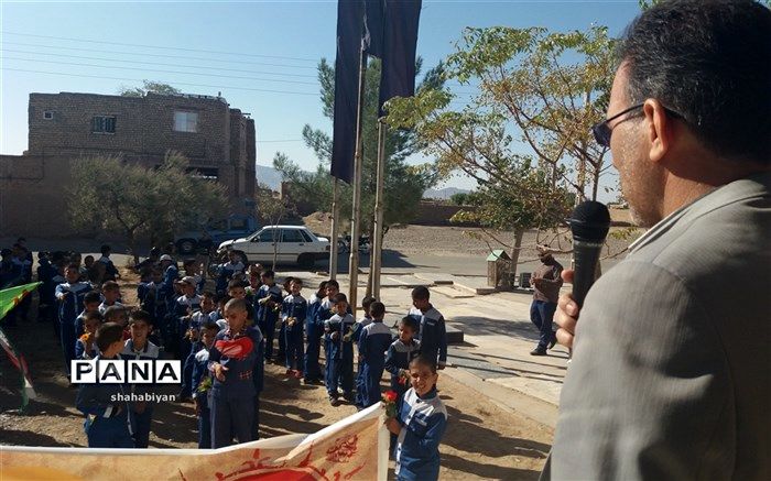 گلباران مزار شهیدان انصاریه کاشمر