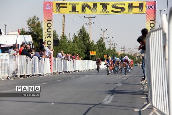 پایان دوره نخست  توردوچرخه سواری  ایران-آذربایجان در ارومیه