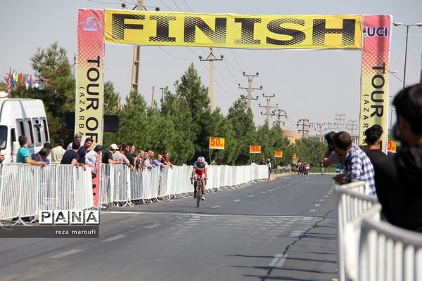 پایان دوره نخست  توردوچرخه سواری  ایران-آذربایجان در ارومیه