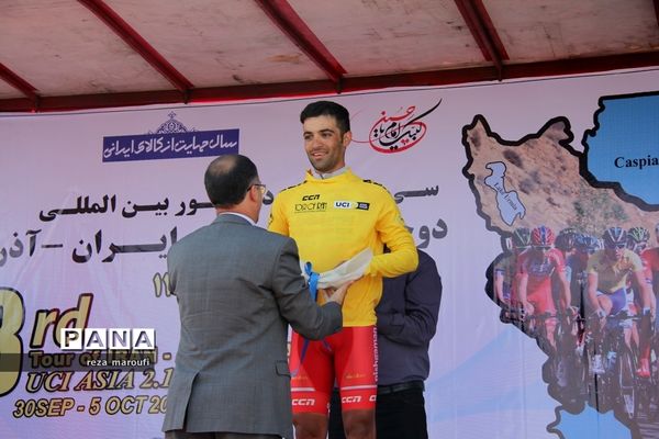 پایان دوره نخست  توردوچرخه سواری  ایران-آذربایجان در ارومیه