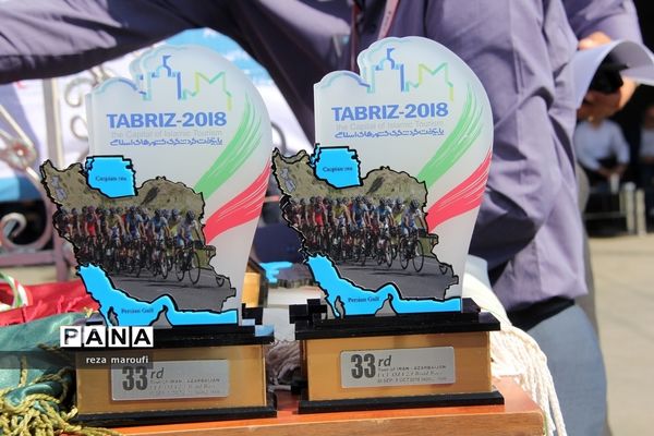 پایان دوره نخست  توردوچرخه سواری  ایران-آذربایجان در ارومیه