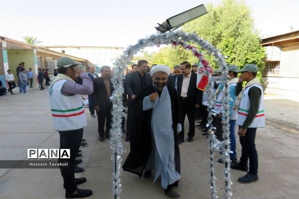 آیین بازگشایی مدارس درشهرستان طبس