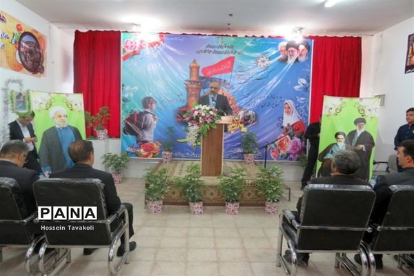 آیین بازگشایی مدارس درشهرستان طبس