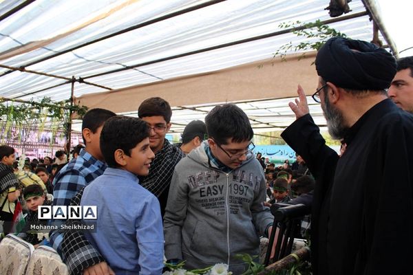 آیین آغاز سال تحصیلی جدید و  هفته دفاع مقدس در تبریز