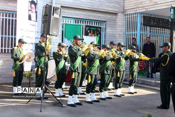 آیین آغاز سال تحصیلی جدید و  هفته دفاع مقدس در تبریز